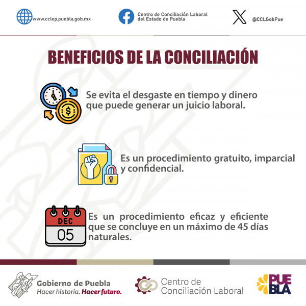 BENEFICIOS DE LA CONCILIACIÓN